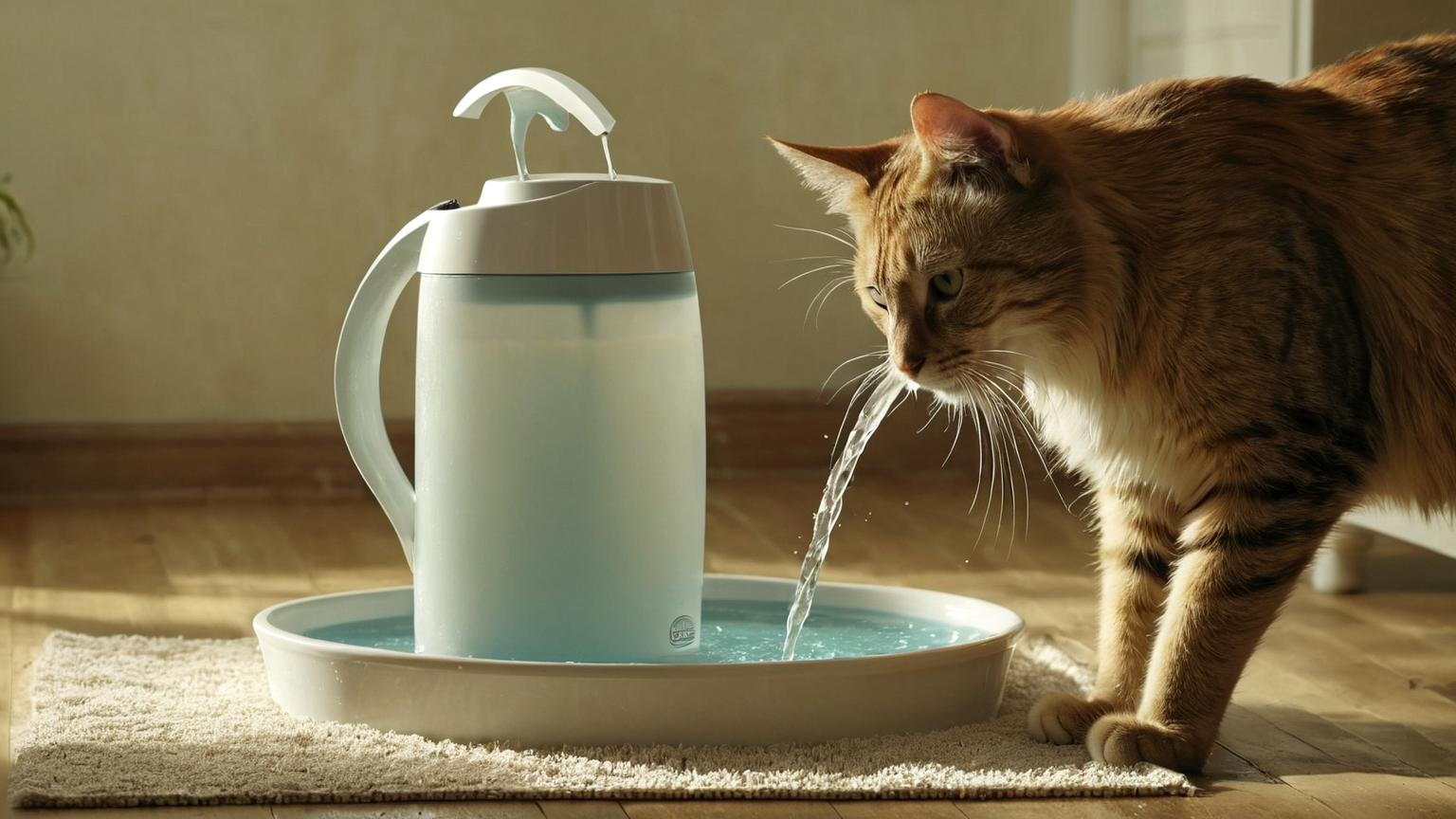 Clean bowls and fountains before refilling