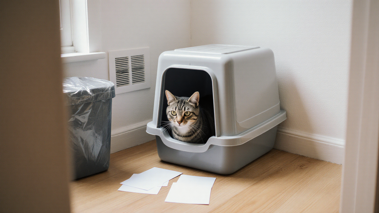 Cat Litter Box Emergency Odor Control Plan for Small Apartments