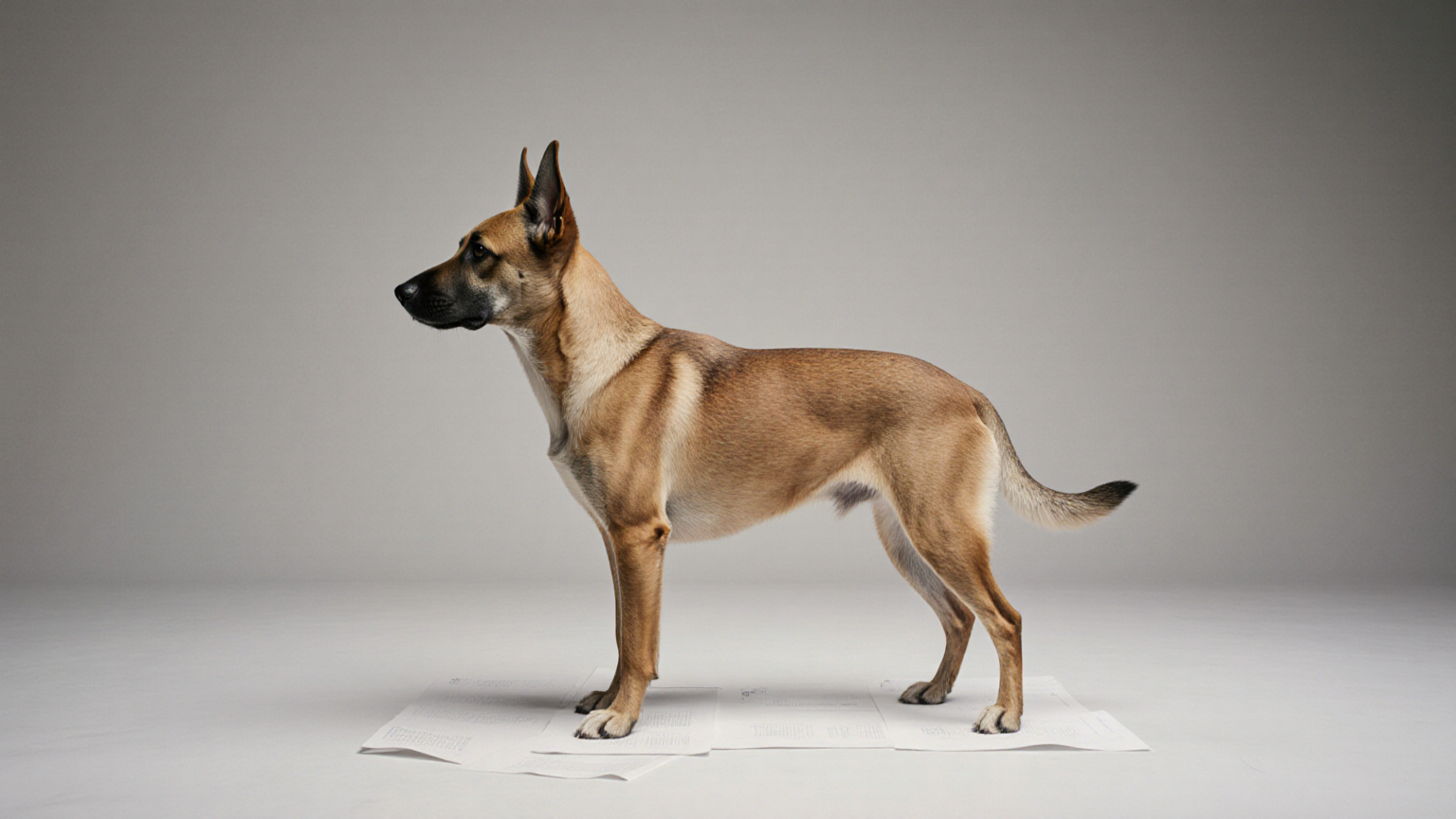 Dog waiting beside a plain food bowl as part of a consistent feeding routine